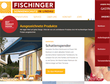 Tablet Screenshot of peter-fischinger.de